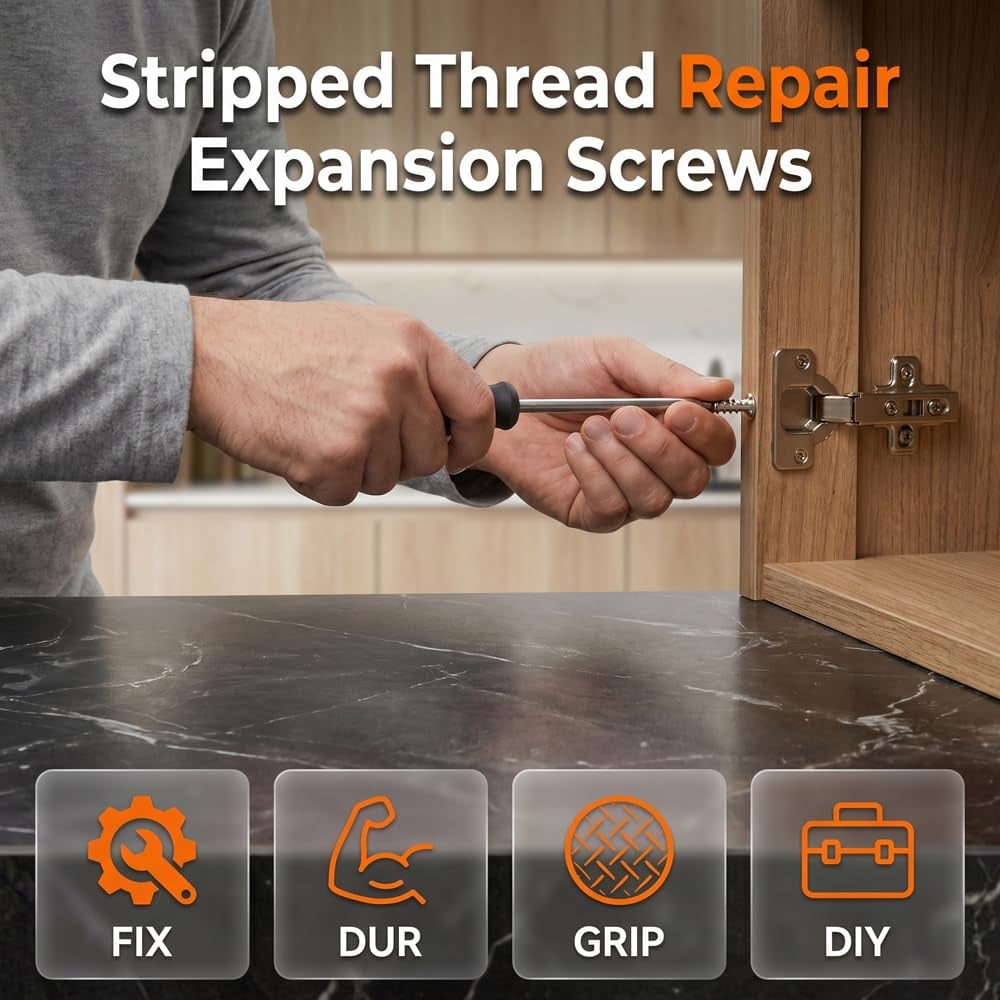 FixoraX – Industrial Short Expansion Screw Repair Kit