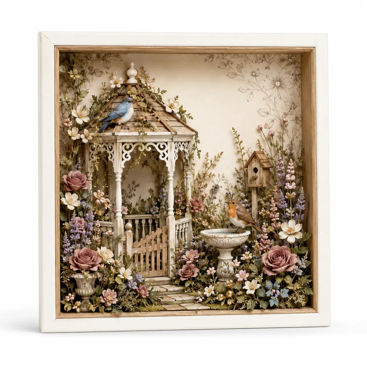 CottageCharm – DIY Layered Garden Shadow Box