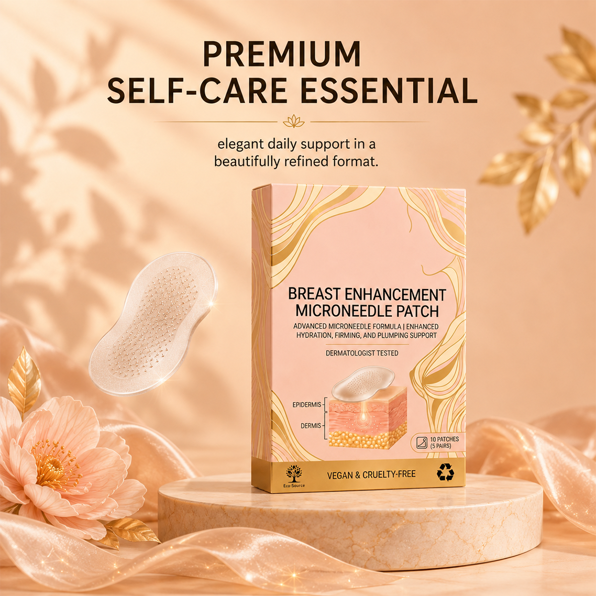 BustVera – Dissolving Micro-Tip Body Care Patches