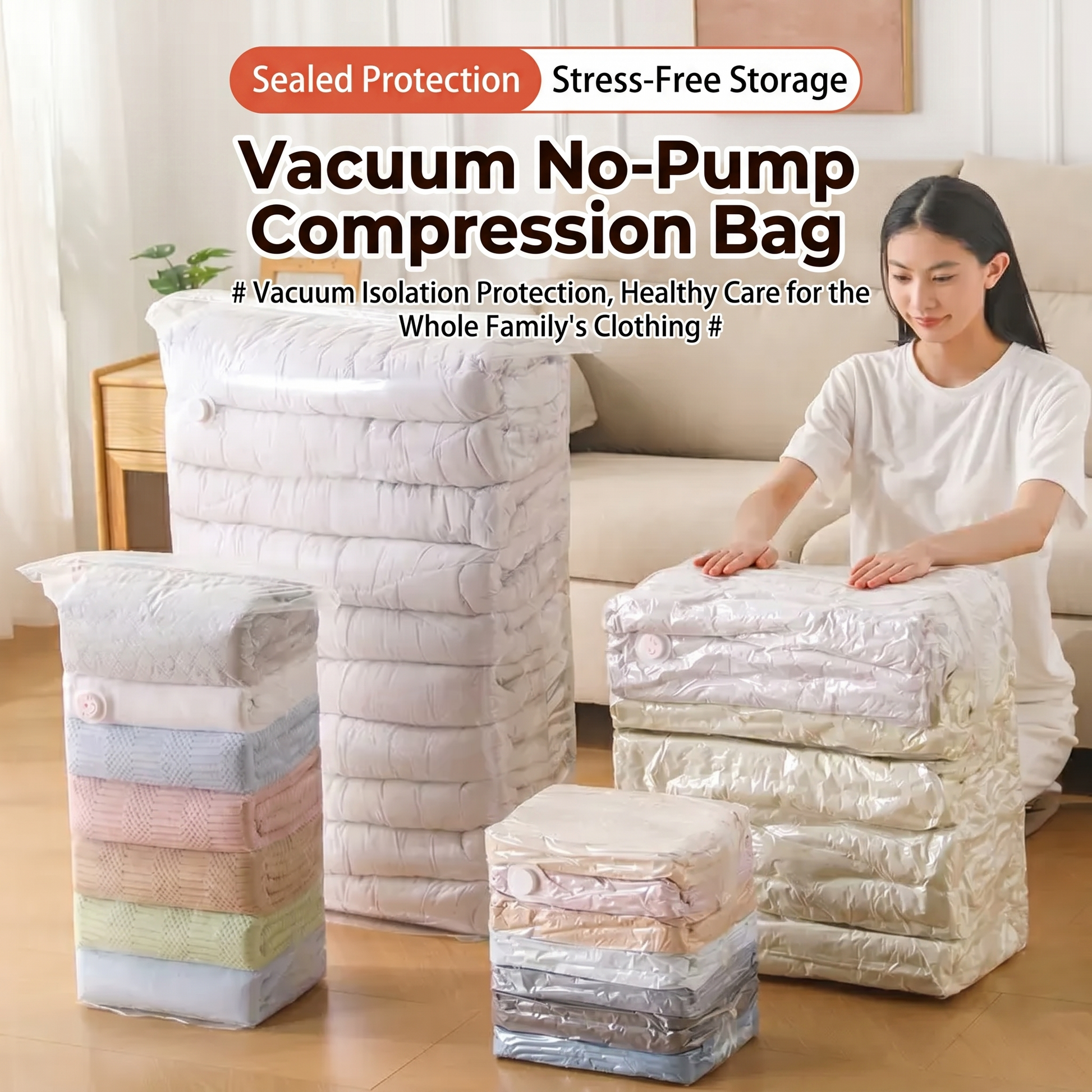 AirLess - Instant Compression Storage Bag