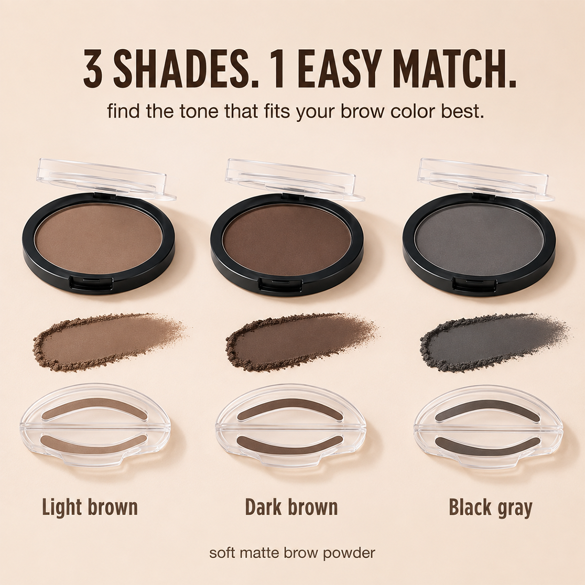 BrowVanta – 3-In-1 Eyebrow Stamp & Powder Kit