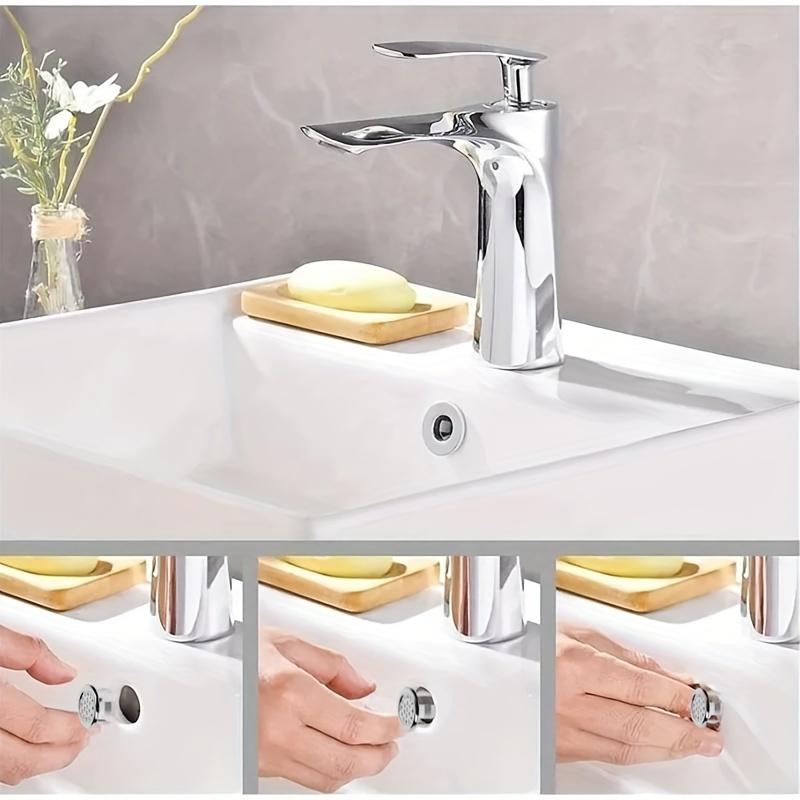 BasinCharm – Decorative Sink Overflow Hole Cover