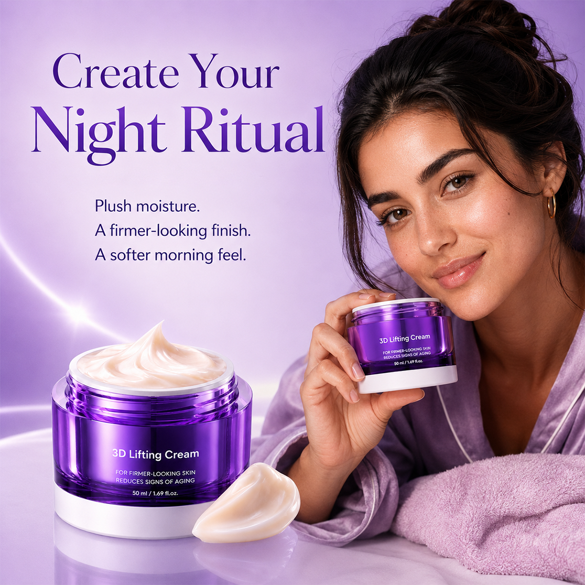 Sculptelle – 3D Lifting Korean Night Cream