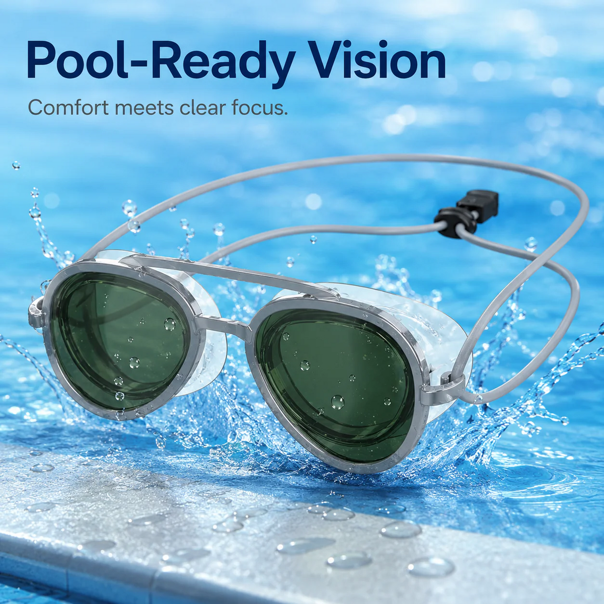 SwimSight – Anti-Fog Wide-View Training Goggles