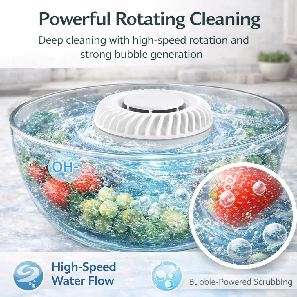 PureWash – Smart Fruit & Vegetable Cleaning Machine