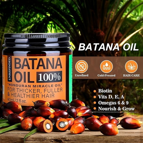 BatanaBloom – Raw Organic Batana Hair Oil Mask