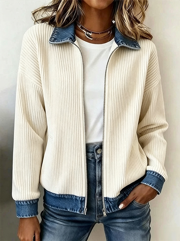 ComfyCove – Everyday Textured Knit Jacket
