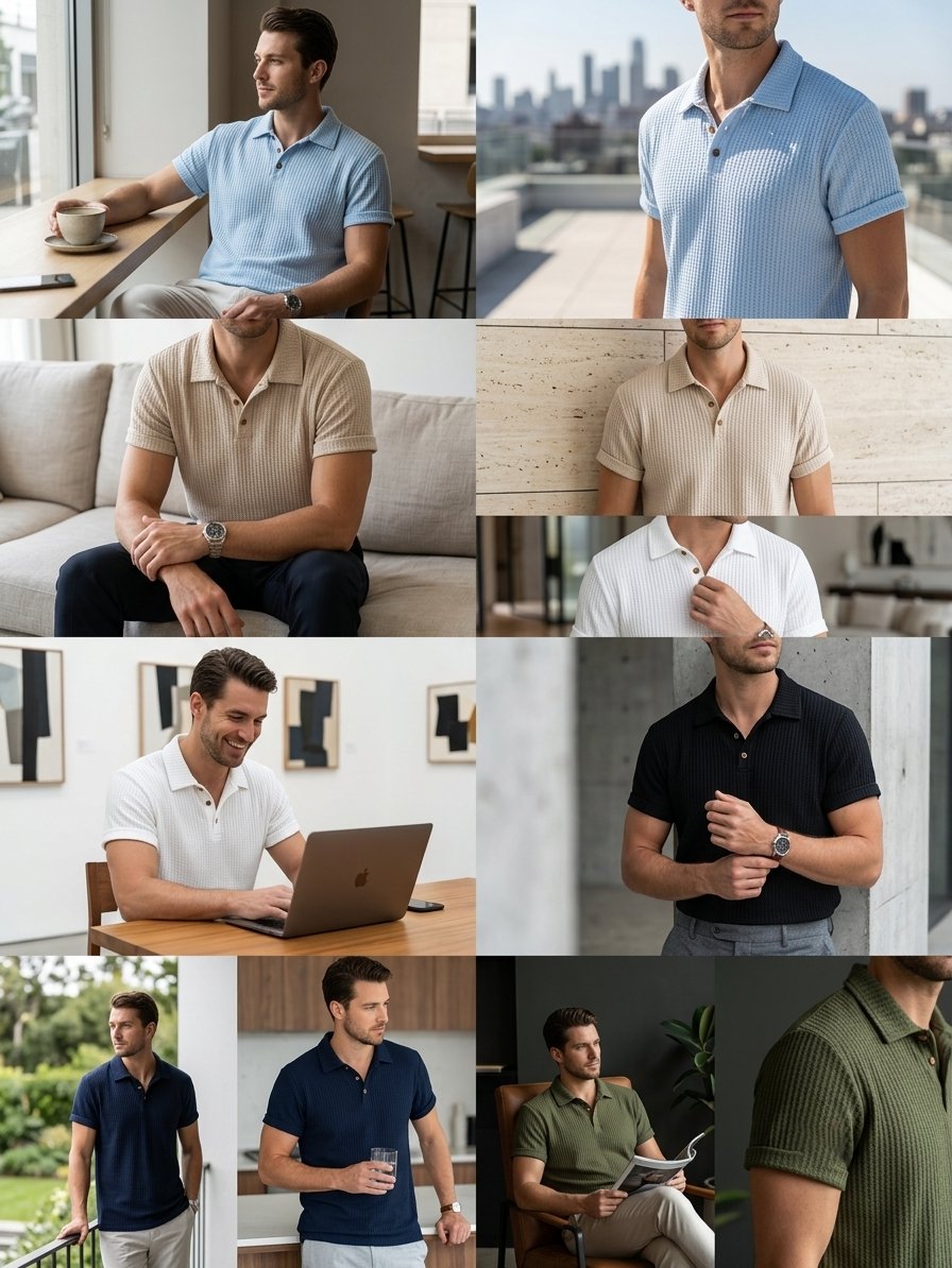 PoloMuse – Men’s 3-Pack Everyday Polo Shirts