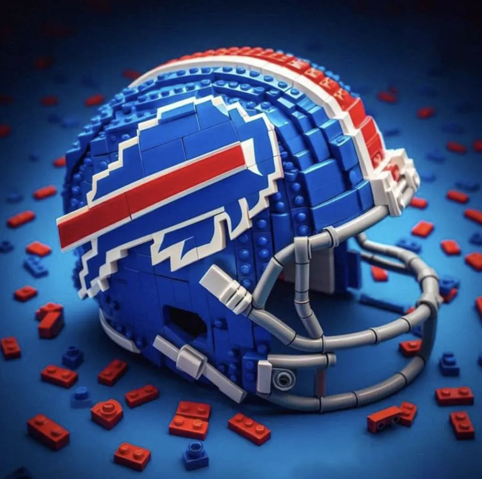 TouchdownBuild – NFL Team Helmet Brick Kit