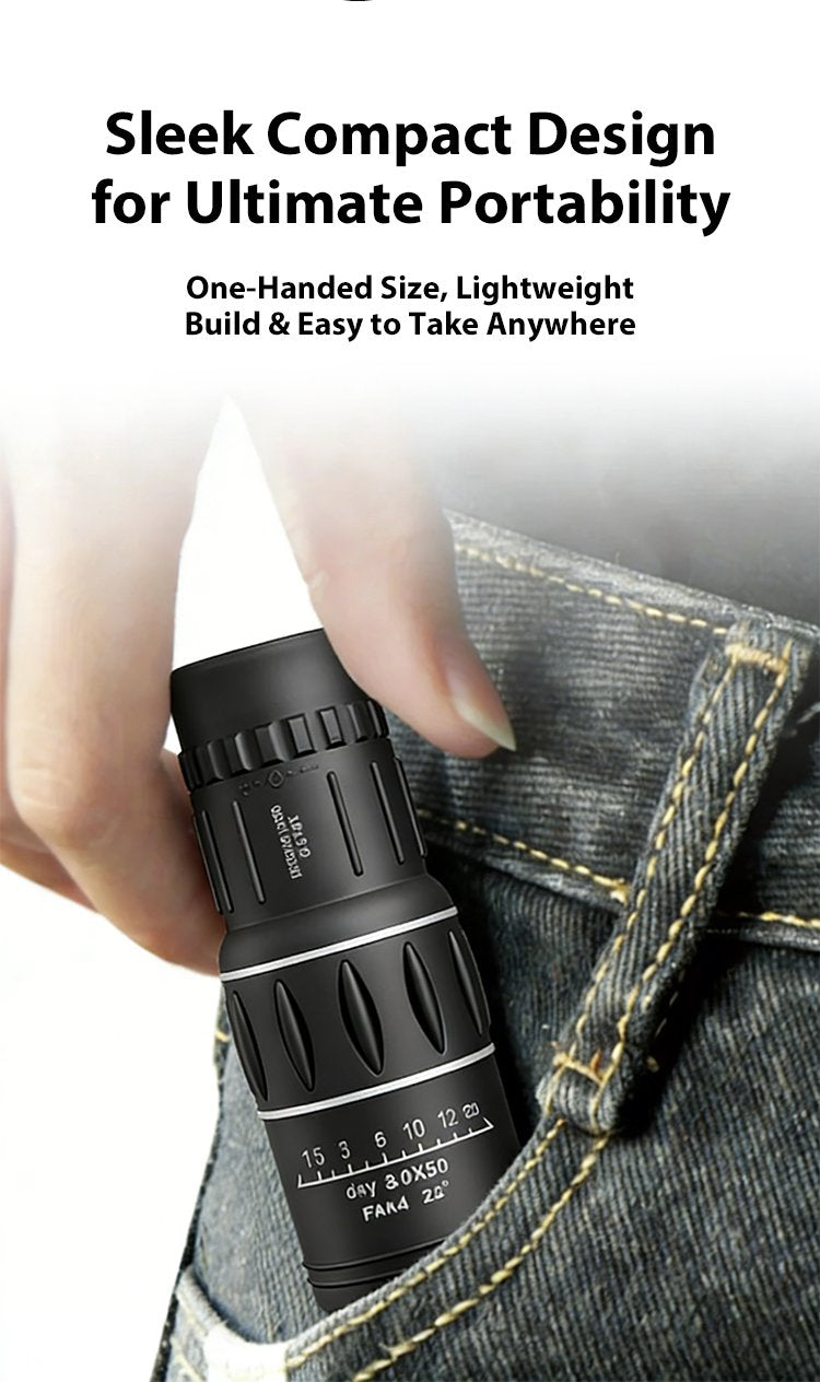 TrailVanta – 100X HD Waterproof Monocular Telescope