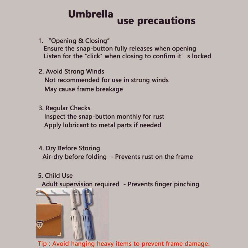 StormVanta – Automatic Windproof Folding Umbrella