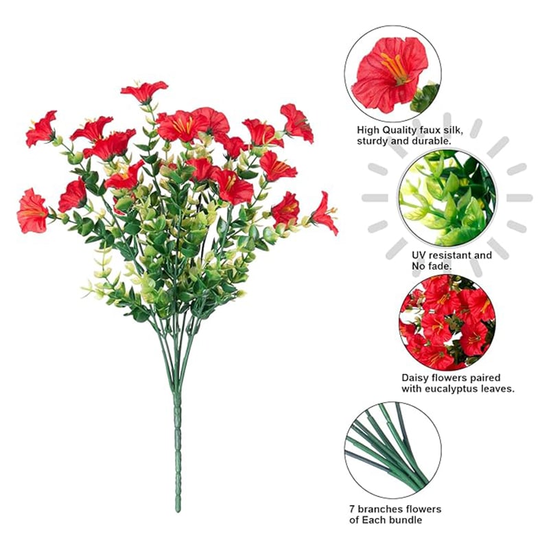 BloomHaven – Vibrant Morning Glory Garden Décor
