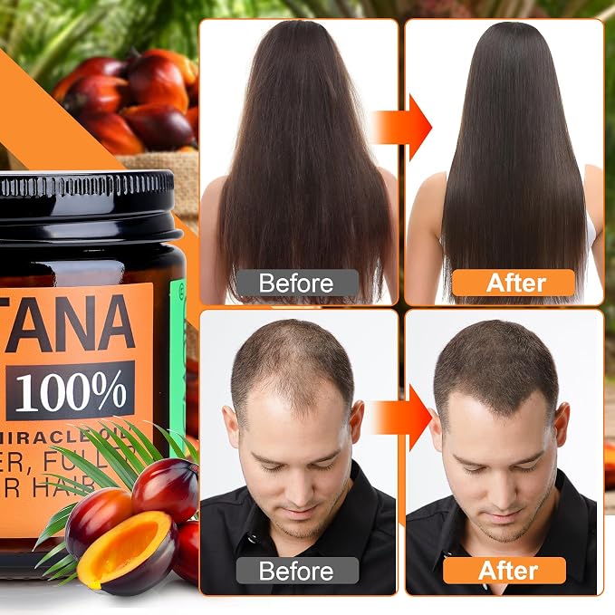 BatanaBloom – Raw Organic Batana Hair Oil Mask