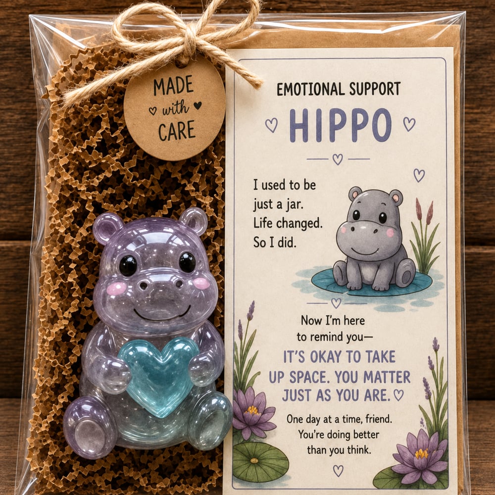 GentleHeart – Emotional Support Glass Keepsake
