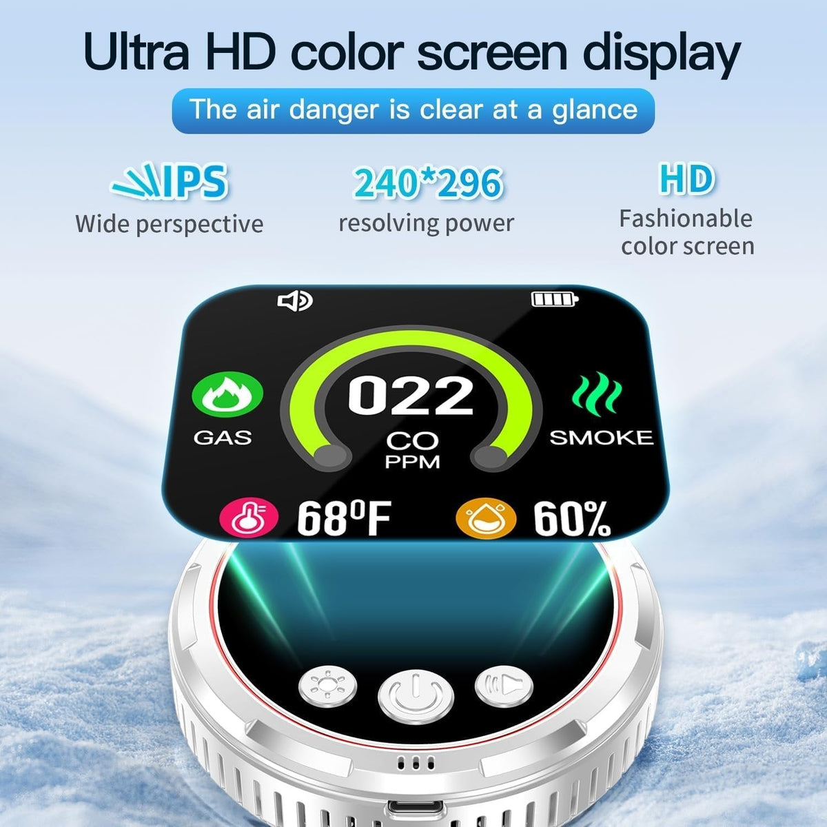EnviroGuard – Smart Air Quality & Temperature Monitor