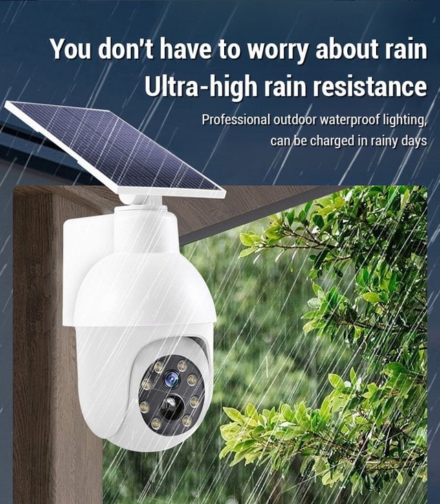 NightGuard – Solar Security Camera Outdoor Light