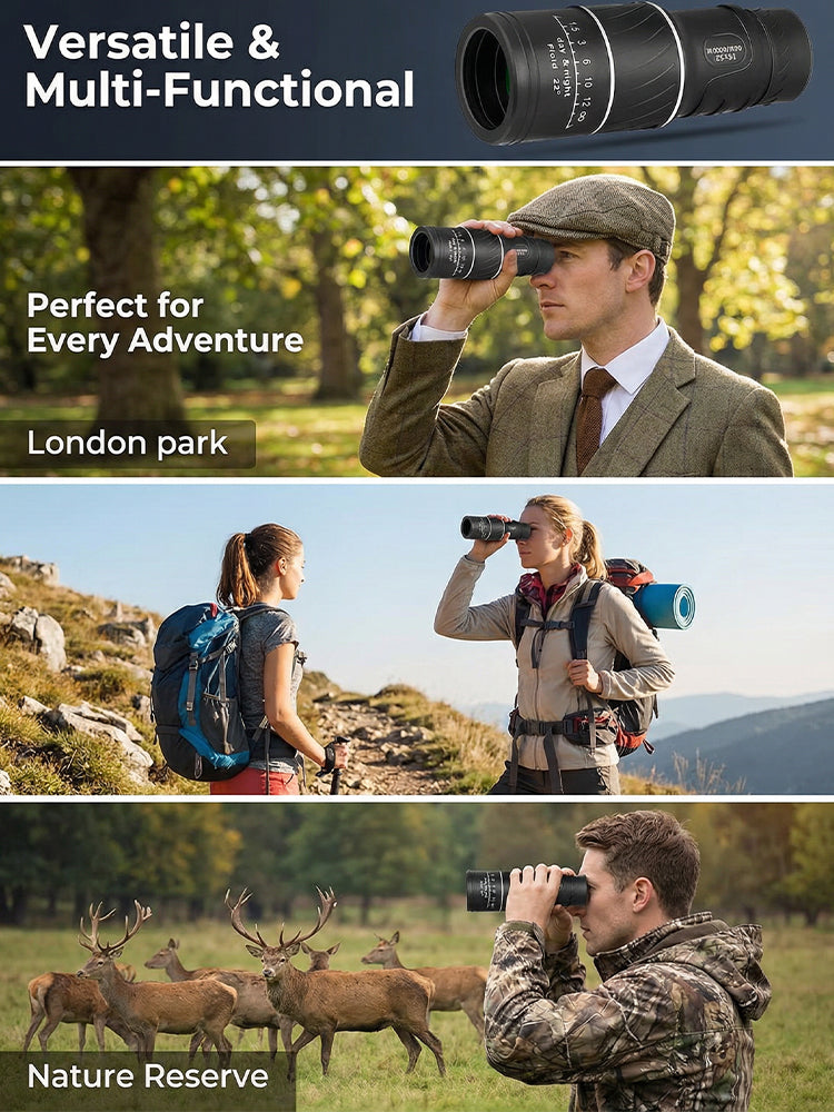TrailVanta – 100X HD Waterproof Monocular Telescope
