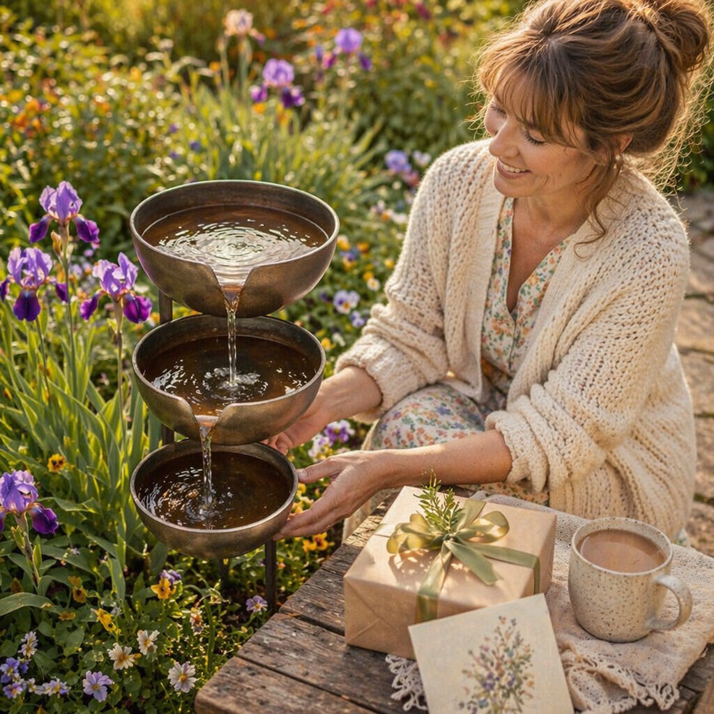 GardenRipple – Outdoor Bird Bath Stake
