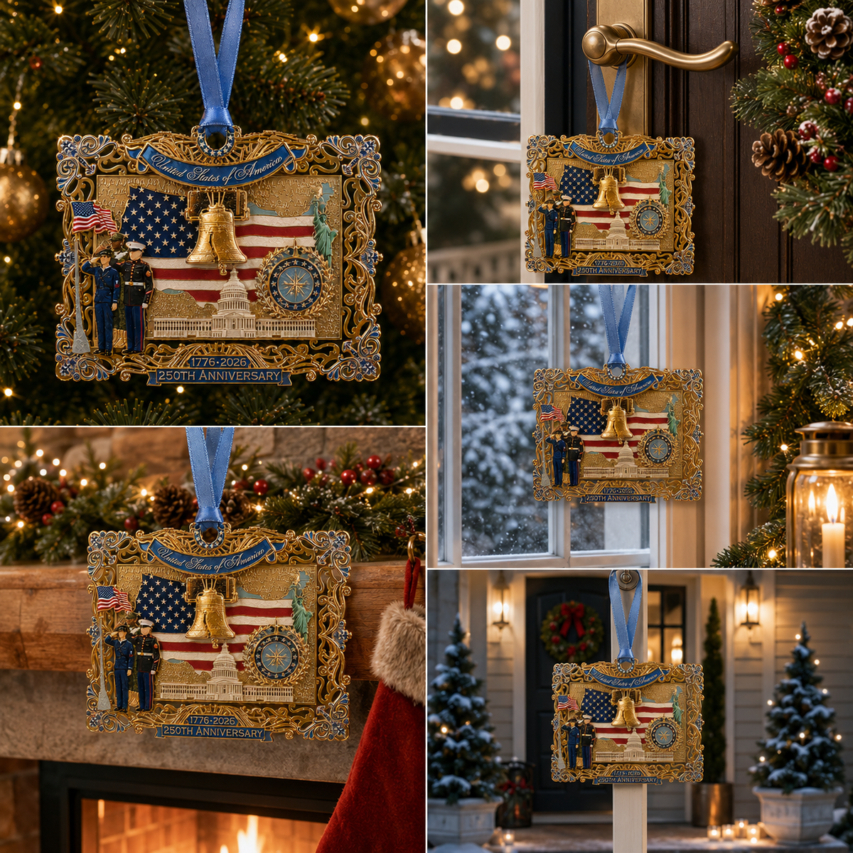 LegacyPride – 1776–2026 American Heritage Ornament
