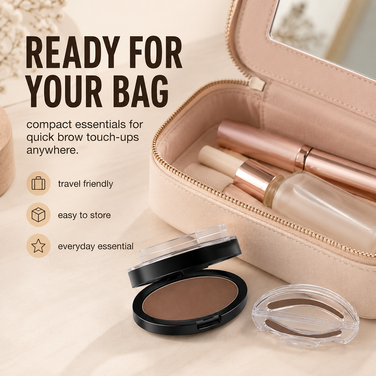 BrowVanta – 3-In-1 Eyebrow Stamp & Powder Kit
