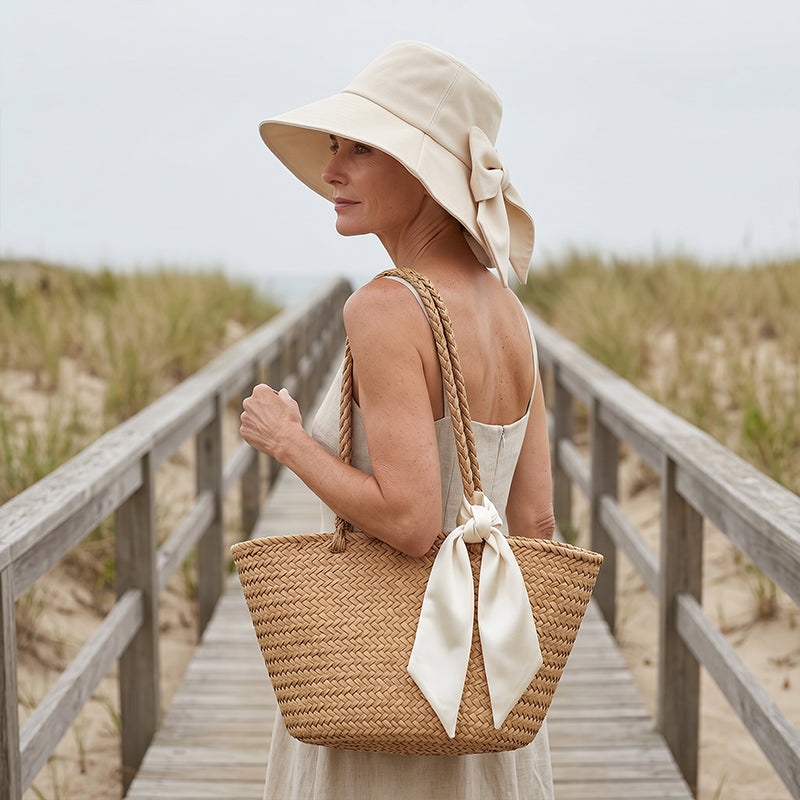 Solara – Bowknot UV Protection Hat
