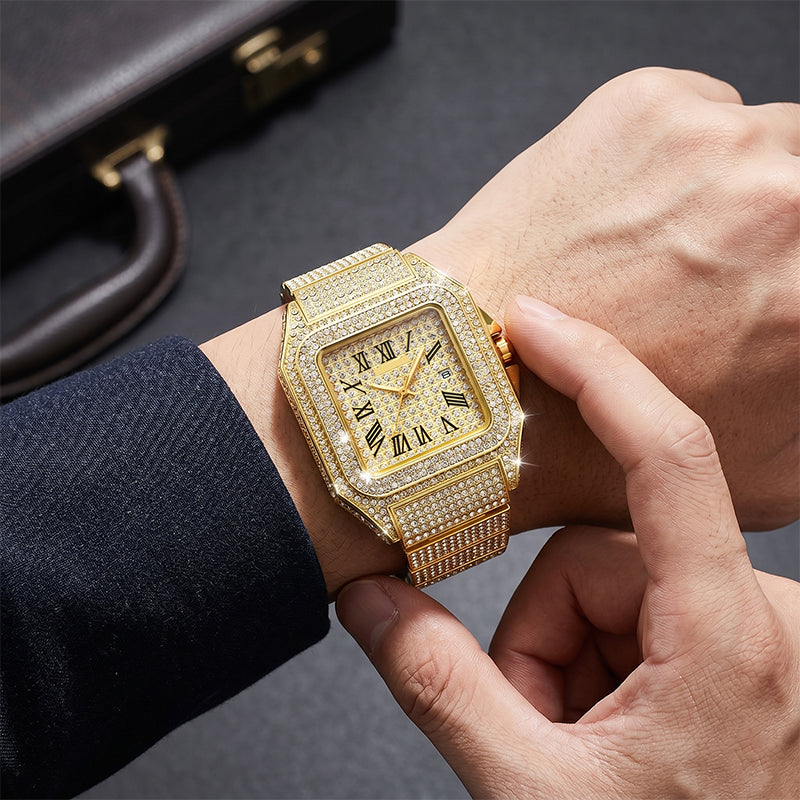 RoyalGleam – Crystal Accent Watch