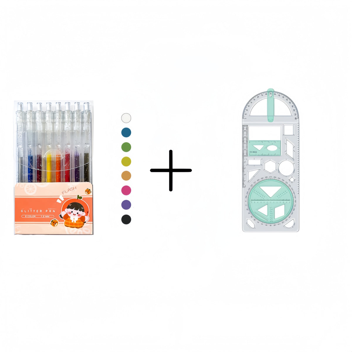 ShimmerWrite – Glitter Gel Pens for Journals & Crafts