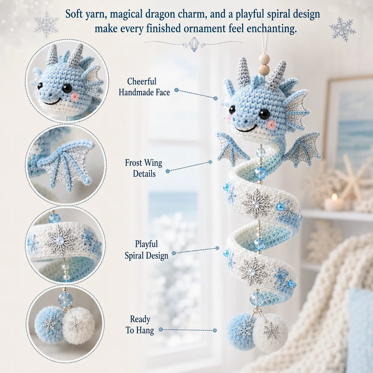 DragonWhimsy – Fantasy Crochet Craft Kit