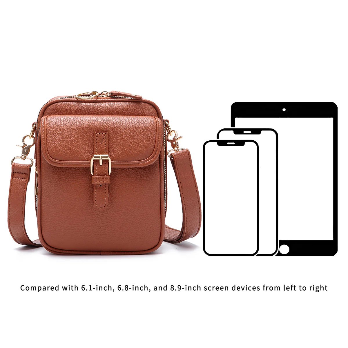 MiraCarry – Women’s Casual Crossbody Messenger Bag