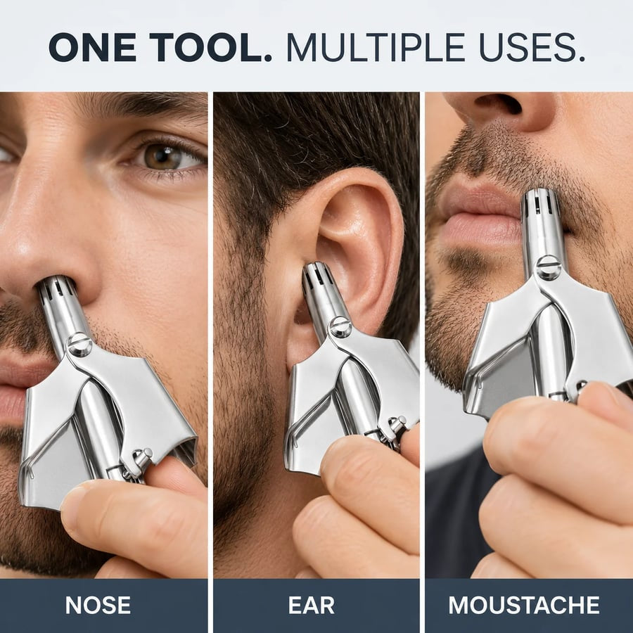 GroomEdge – Precision Manual Hair Trimmer