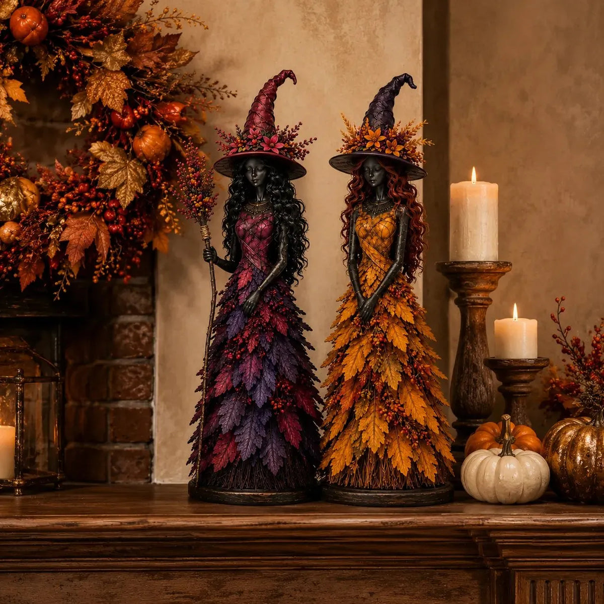 SpellHarvest – Enchanted Fall Witch Decor