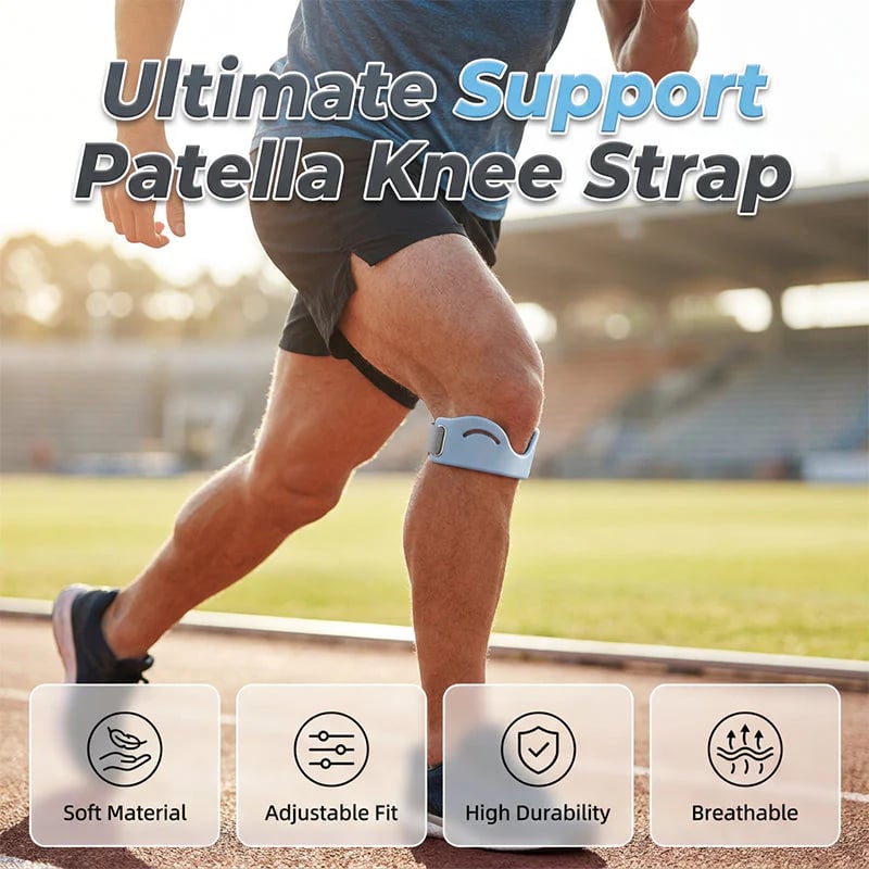 KneeVanta – Breathable Shock-Absorbing Patella Support Strap
