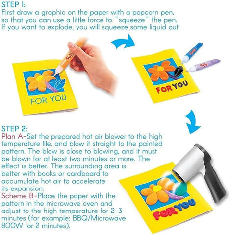 PuffyDraw – 3D Creative Drawing Pen Set