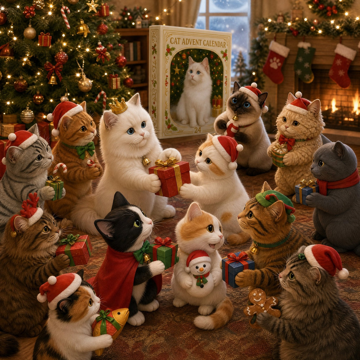 PurrCountdown – 2026 24-Day Cat Advent Calendar