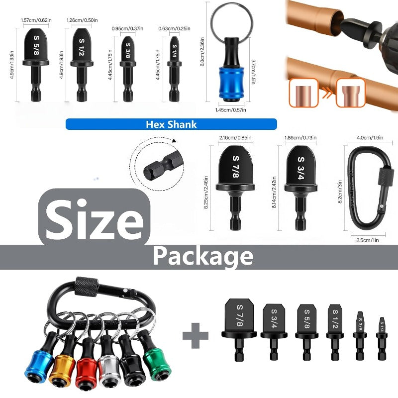 SwagePro – 6-Piece Copper Pipe Swaging Tool Set