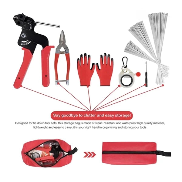 SteelBind – Stainless Steel Cable Tie Fastening Kit