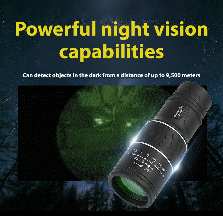 TrailVanta – 100X HD Waterproof Monocular Telescope