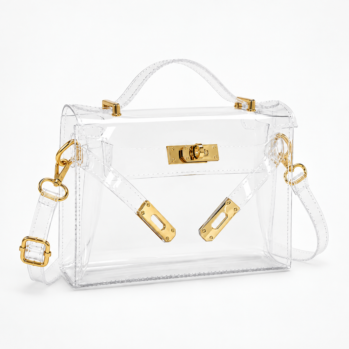 LuCentra – Clear 3-Way Carry Handbag