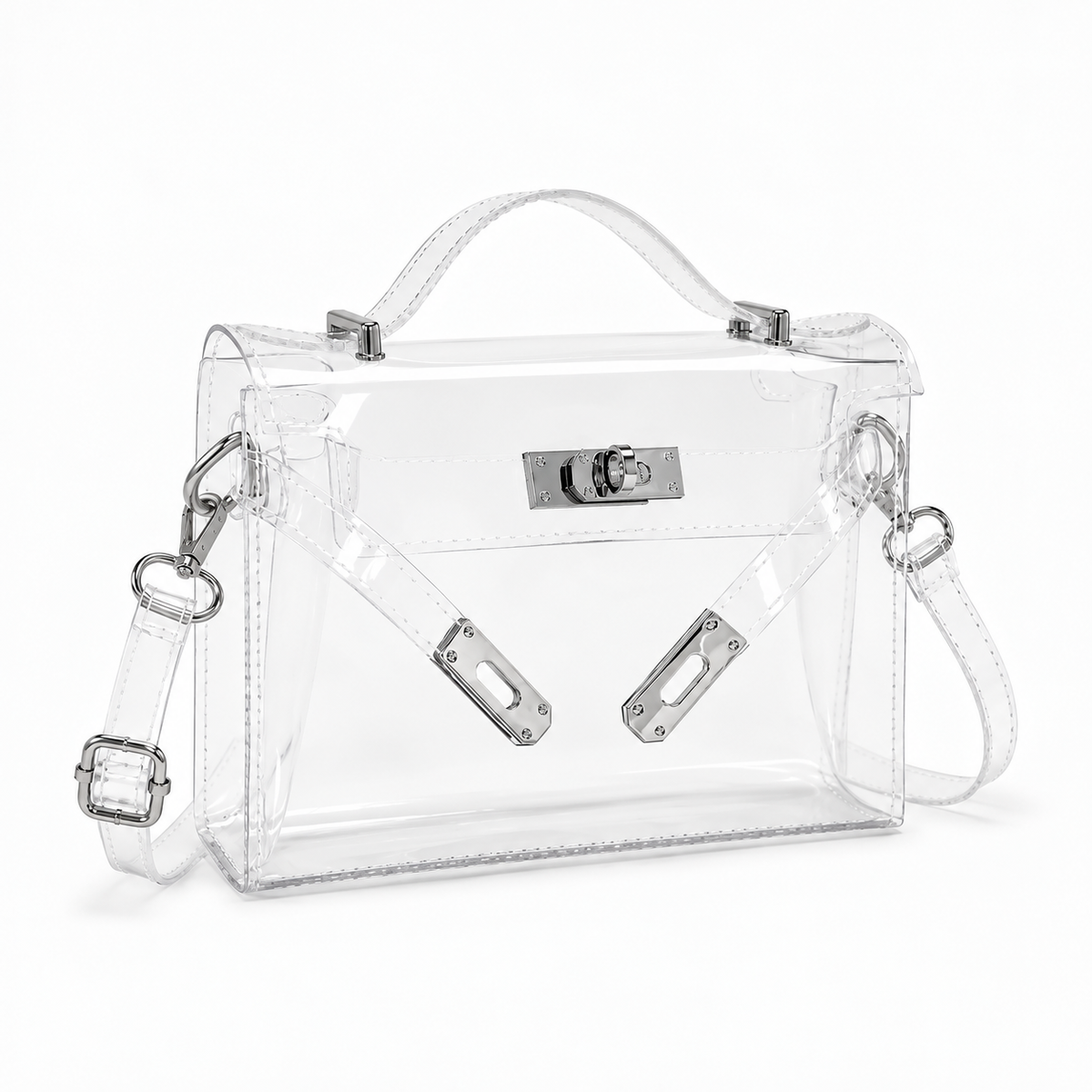 LuCentra – Clear 3-Way Carry Handbag
