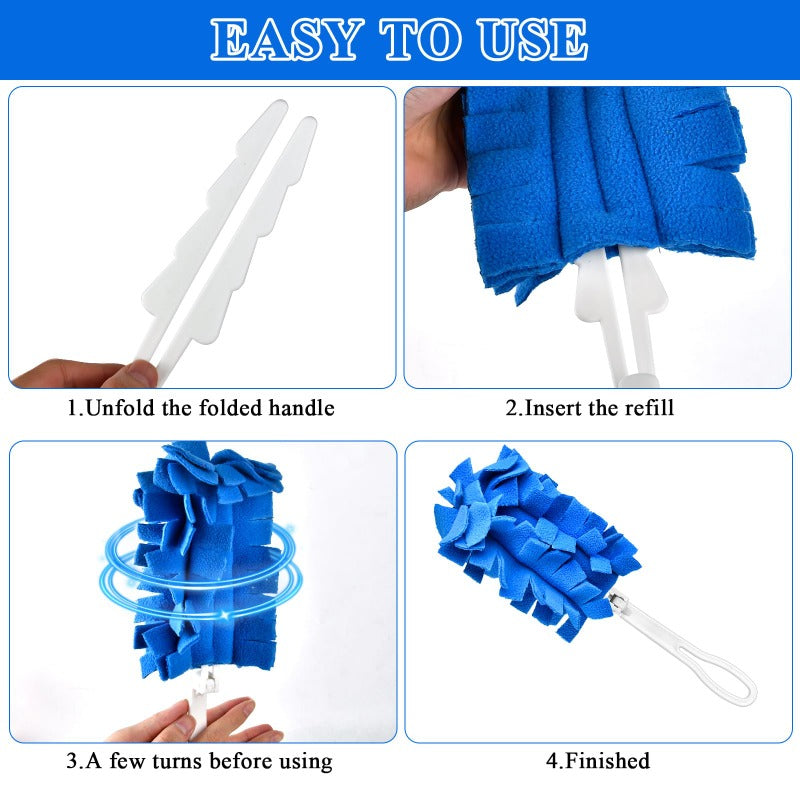 FleeceEase – Reusable 360° Cleaning Duster