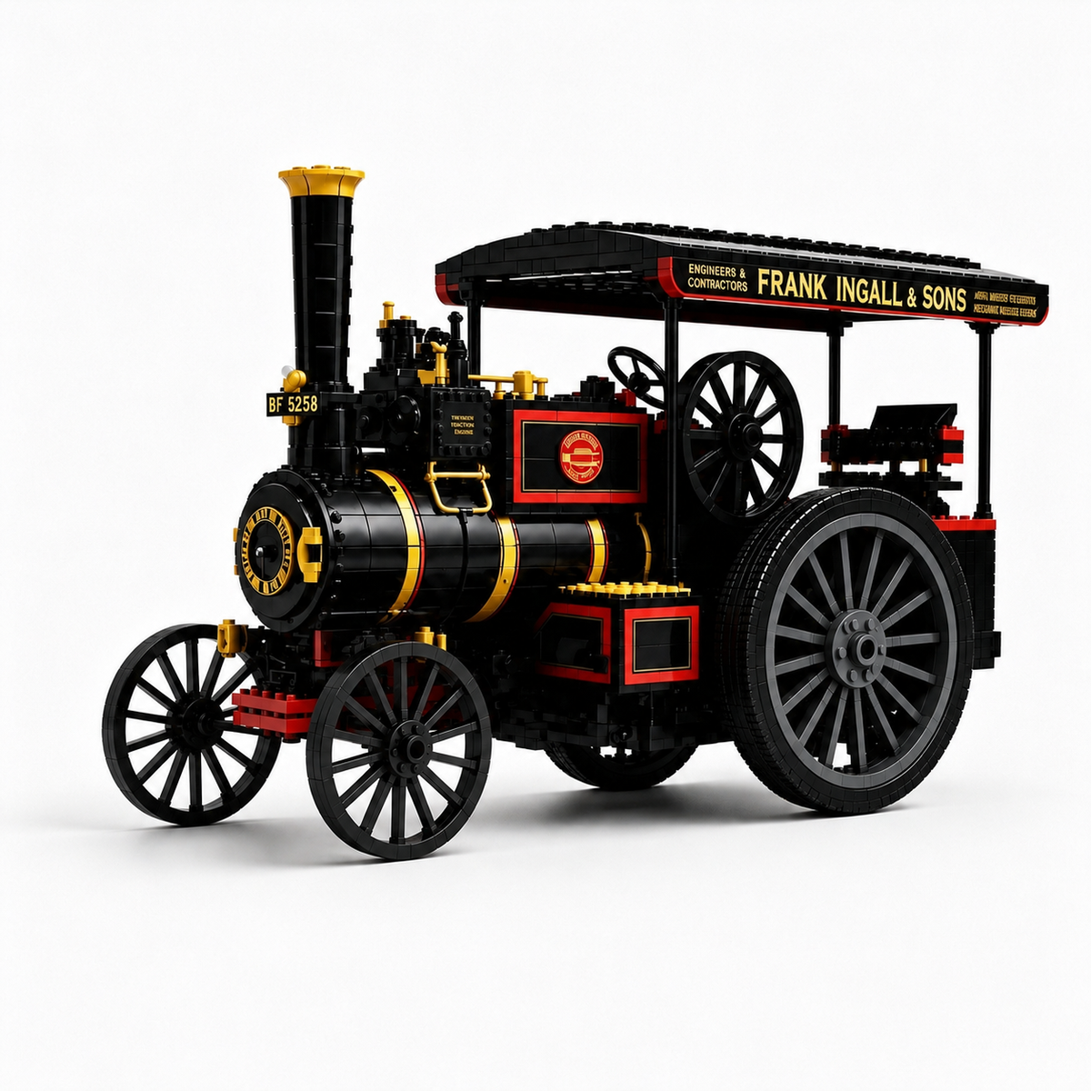SteamLegacy – 1876 Agricultural Engine Building Set