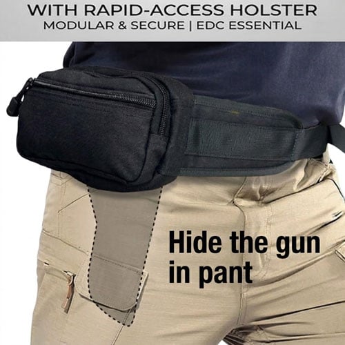 GearVault – Multi-Pocket Tactical Waist Bag