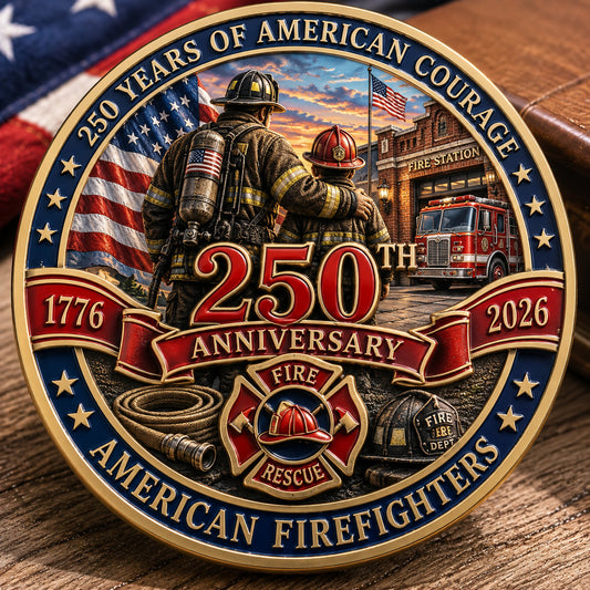ValorGuard – Firefighter 250th Anniversary Collectible Coin
