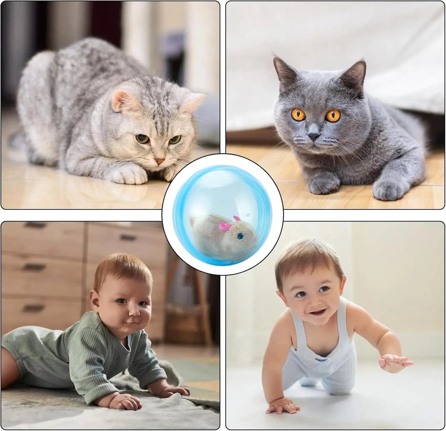 HuntSphere – Interactive Cat Play Ball