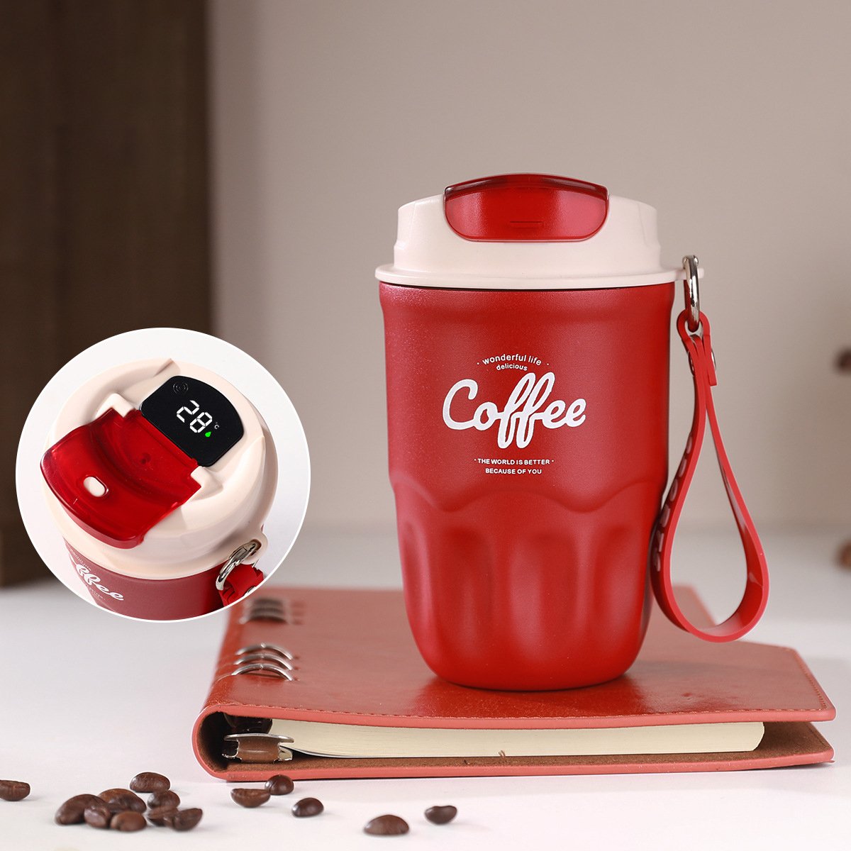 ThermoFlow – Stainless Steel Travel Drink Tumbler