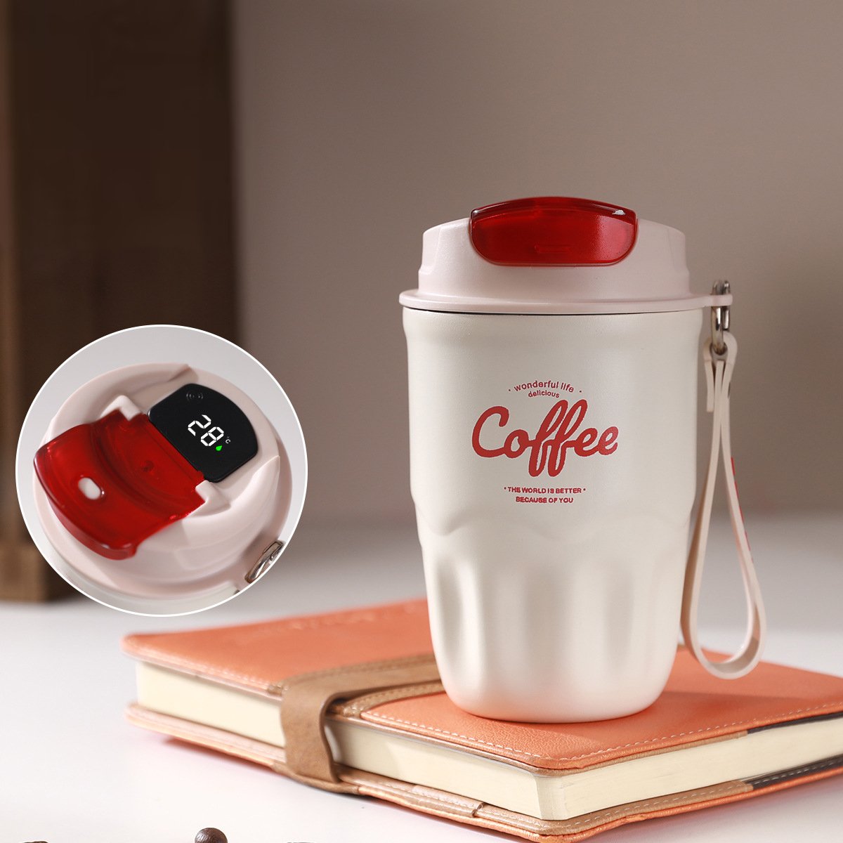 ThermoFlow – Stainless Steel Travel Drink Tumbler