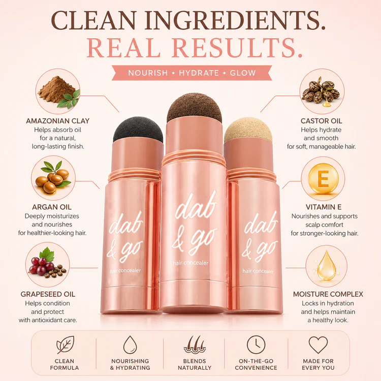 RootBlend – Water-Resistant Hair Concealer