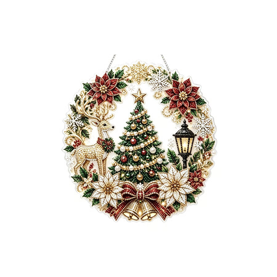 MerryLuxe – Christmas Diamond Painting Hanging Ornament
