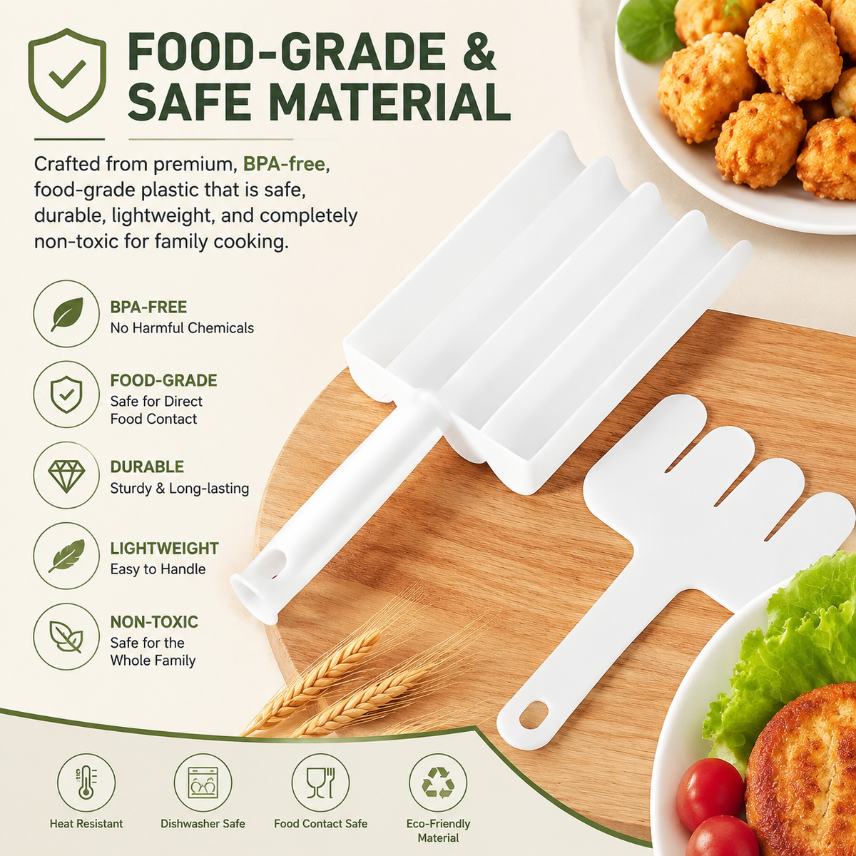 MeatballPro – 4-In-1 Quick Meatball & Rice Ball Maker
