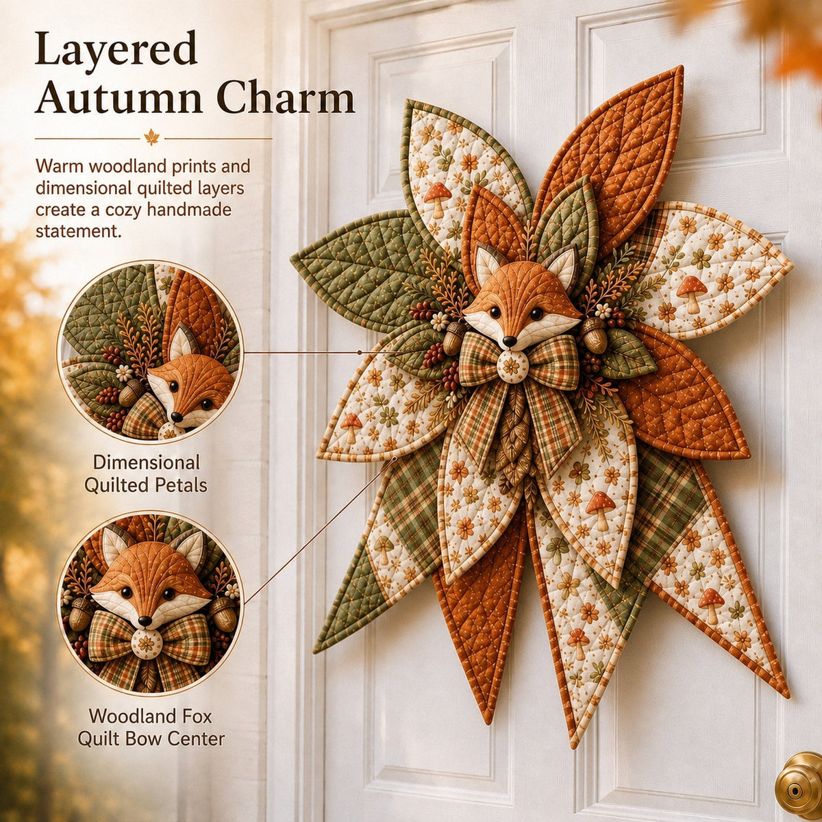 PrettyLoops – Oversized Quilted Bow Craft Kit